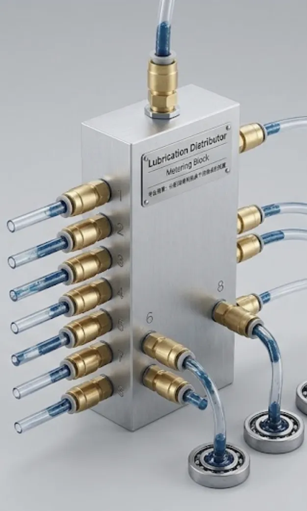 Lubrication divider